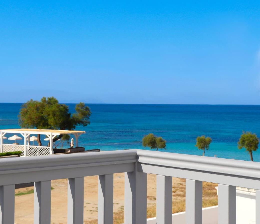 Beach Apartment Thalia With Hot Tub And Sea View Agios Prokopios  Exteriér fotografie