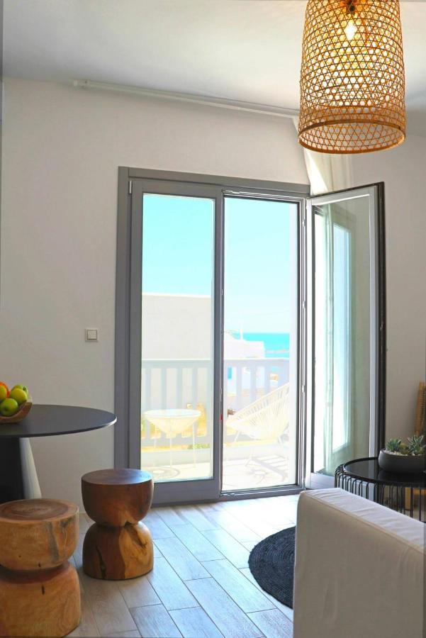 Beach Apartment Thalia With Hot Tub And Sea View Agios Prokopios  Exteriér fotografie